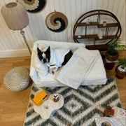 ComfyPaws upphöjd hundbädd med ben
