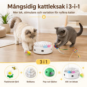 Interaktiv kattleksak 3-i-1 med fjäril – produktbild 4