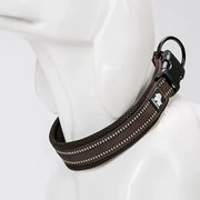 Justerbart hundhalsband med reflex