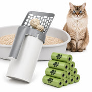 Kattsandsspade med påshållare