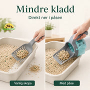 Kattsandsspade med påshållare