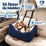 Hundbilstol och resebädd