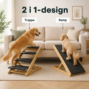 2-i-1 hundtrappa
