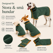 Snabbtorkande hundbadrock