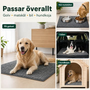 Torrtass absorberande tassmatta för hund