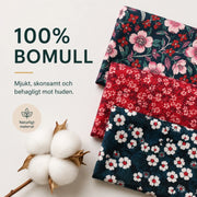 Blommig justerbar hundsele