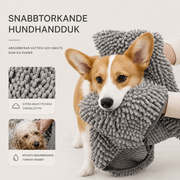 Superabsorberande torkhandske för hund & katt
