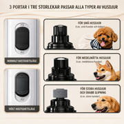 Uppladdningsbar kloslip för hund & katt