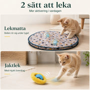 Jaktmatta med rörlig boll för katt – produktbild 5