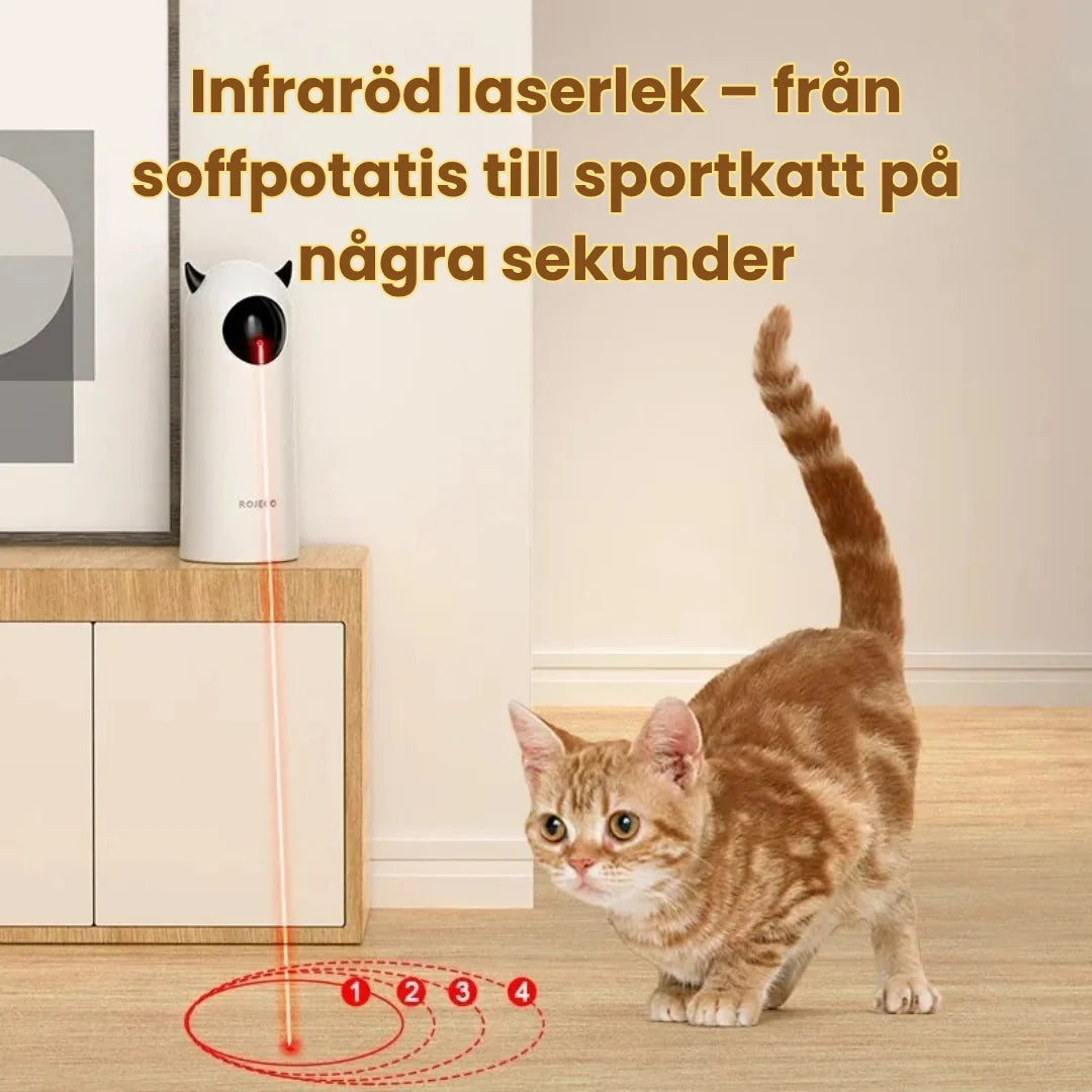 Automatisk laserleksak för katt – produktbild 3