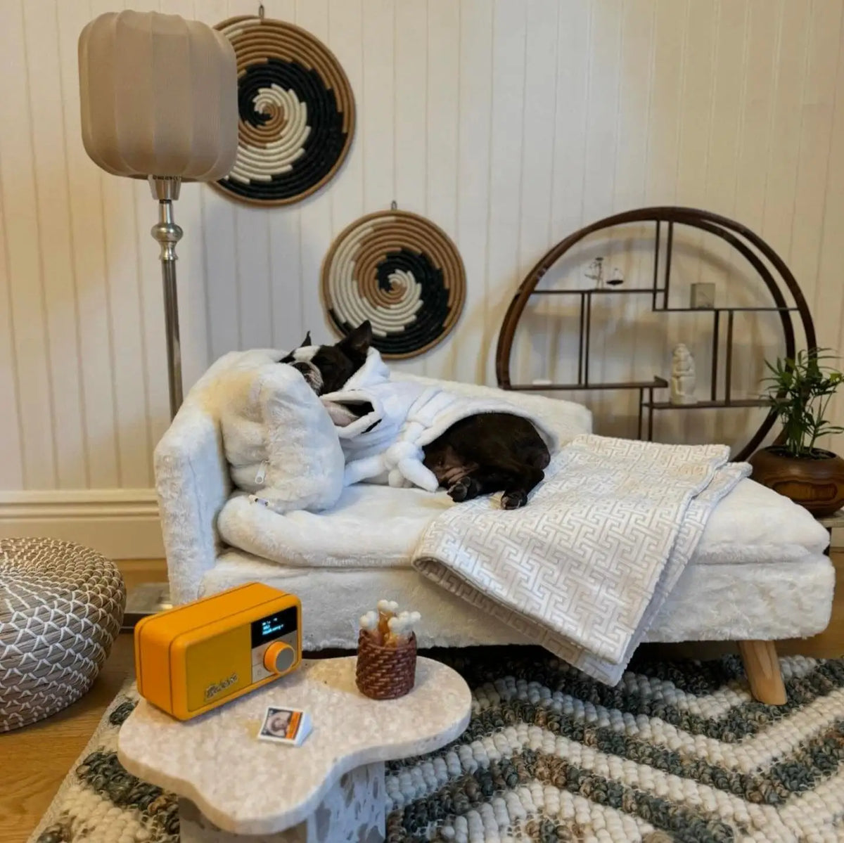 ComfyPaws upphöjd hundbädd med ben