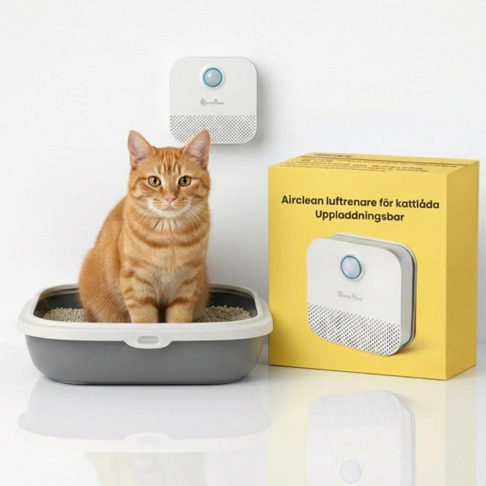 Luktborttagare för kattlåda