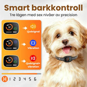 Antiskällhalsband för hund