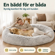 CozyCloud extra stor hundbädd för människa