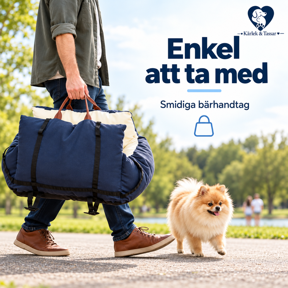 Hundbilstol och resebädd