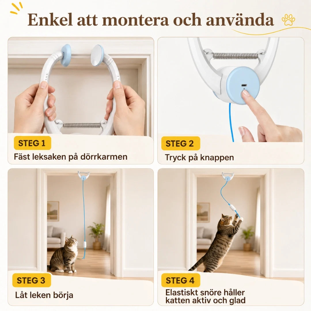 Hängande kattleksak med klämfäste – produktbild 9