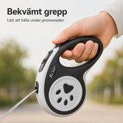 Infällbart hundkoppel