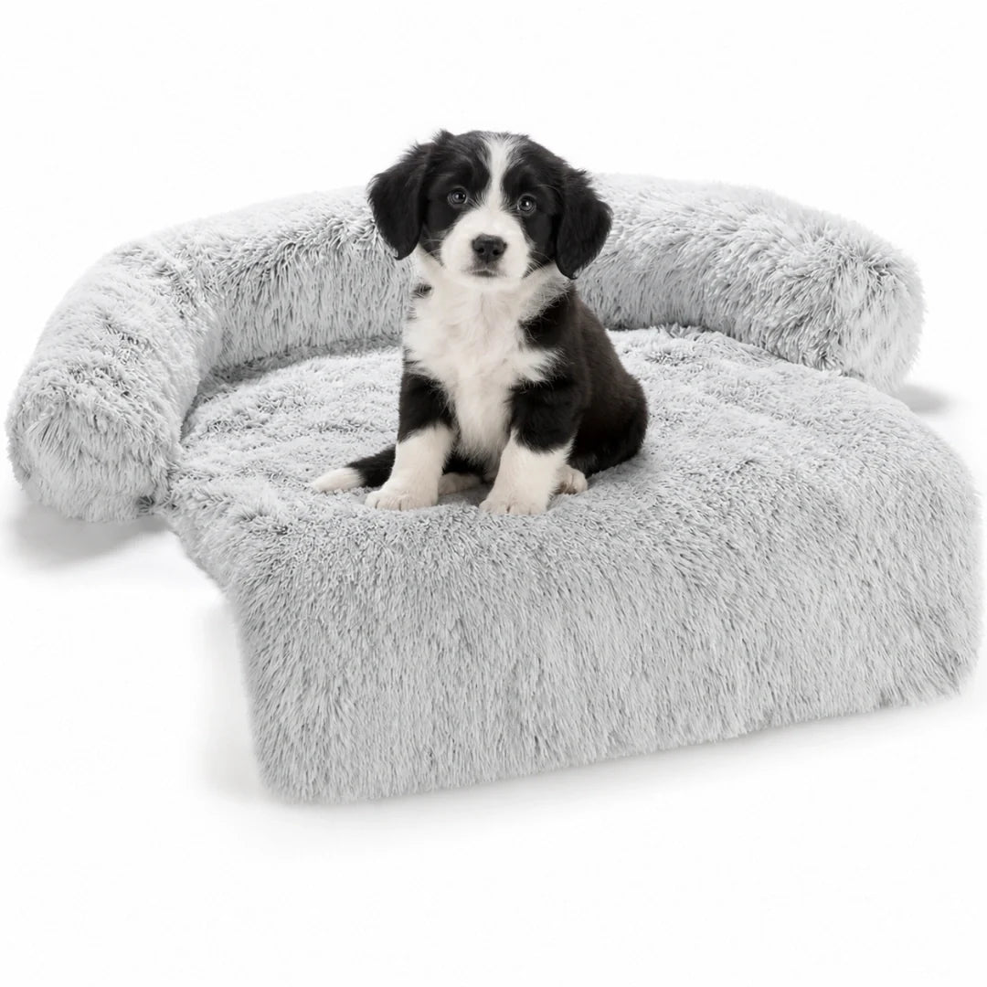 Fluffig soffbädd för hund & katt