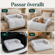 Fluffig soffbädd för hund & katt