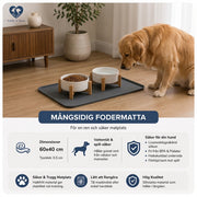 Matskydd för hund & katt – halkfri matta