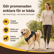 Hundsele med Inbyggt Flexikoppel – Smidigare Promenader Utan Trassel