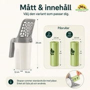 Kattsandsspade med påshållare
