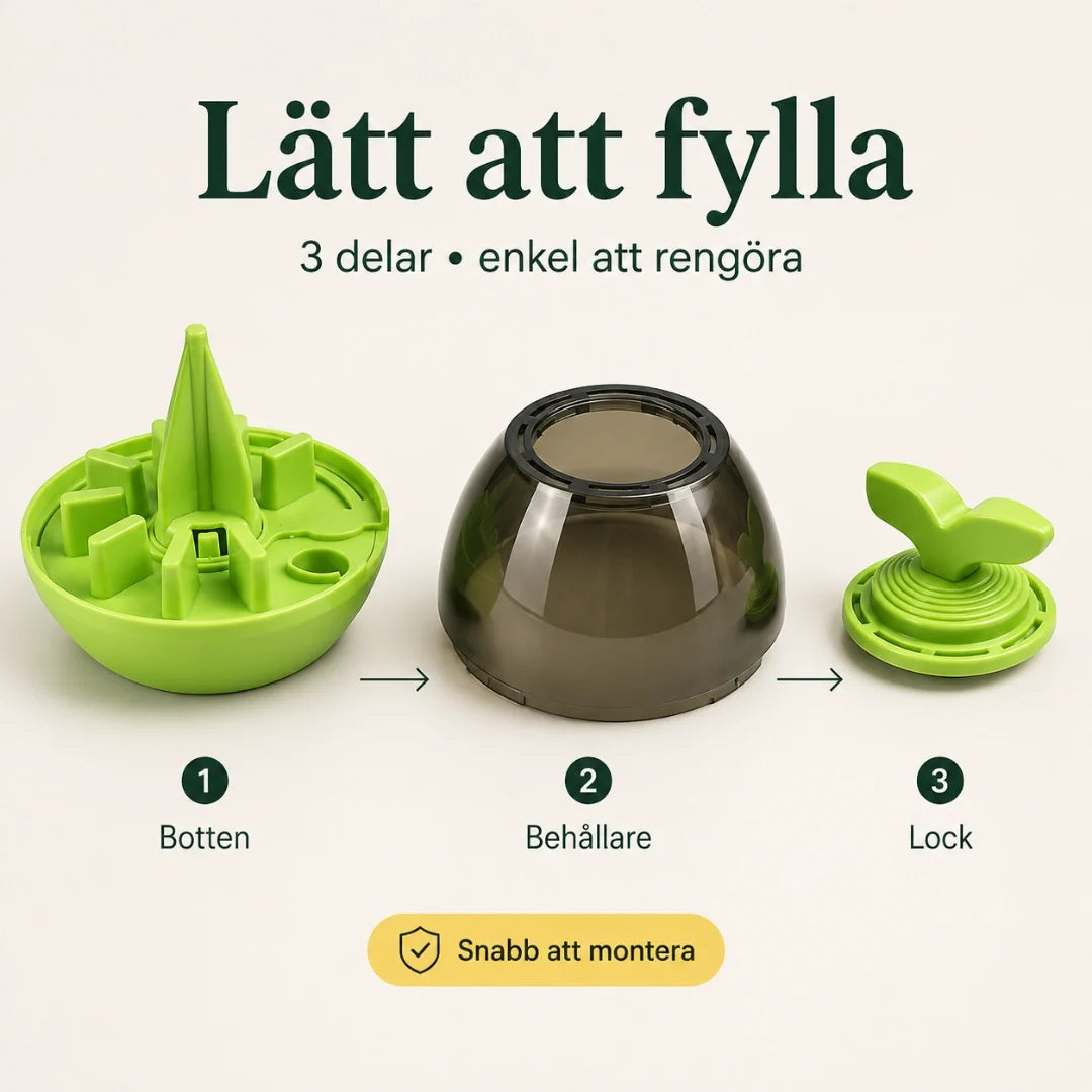 Interaktiv Aktiveringsboll med Foderdispenser