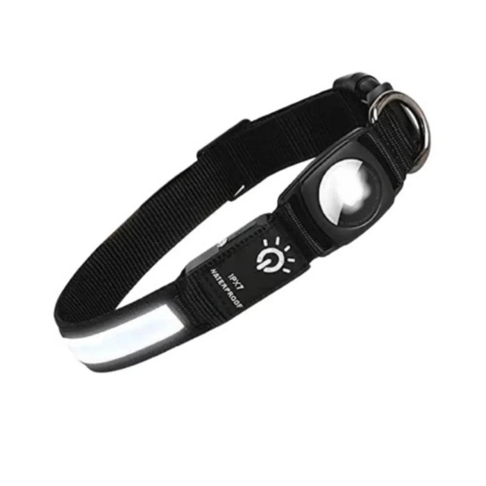 Lysande Airtag halsband För hundar