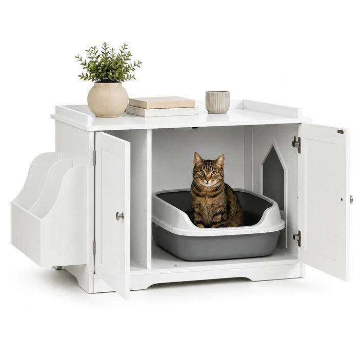Kattlådeskåp med sidoentré
