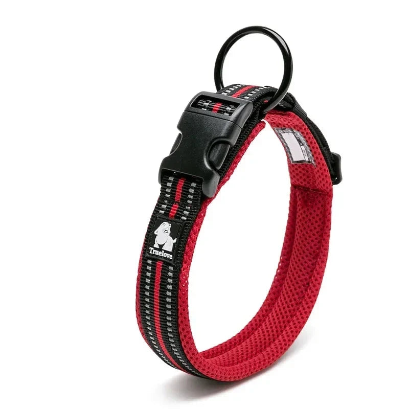 Justerbart hundhalsband med reflex