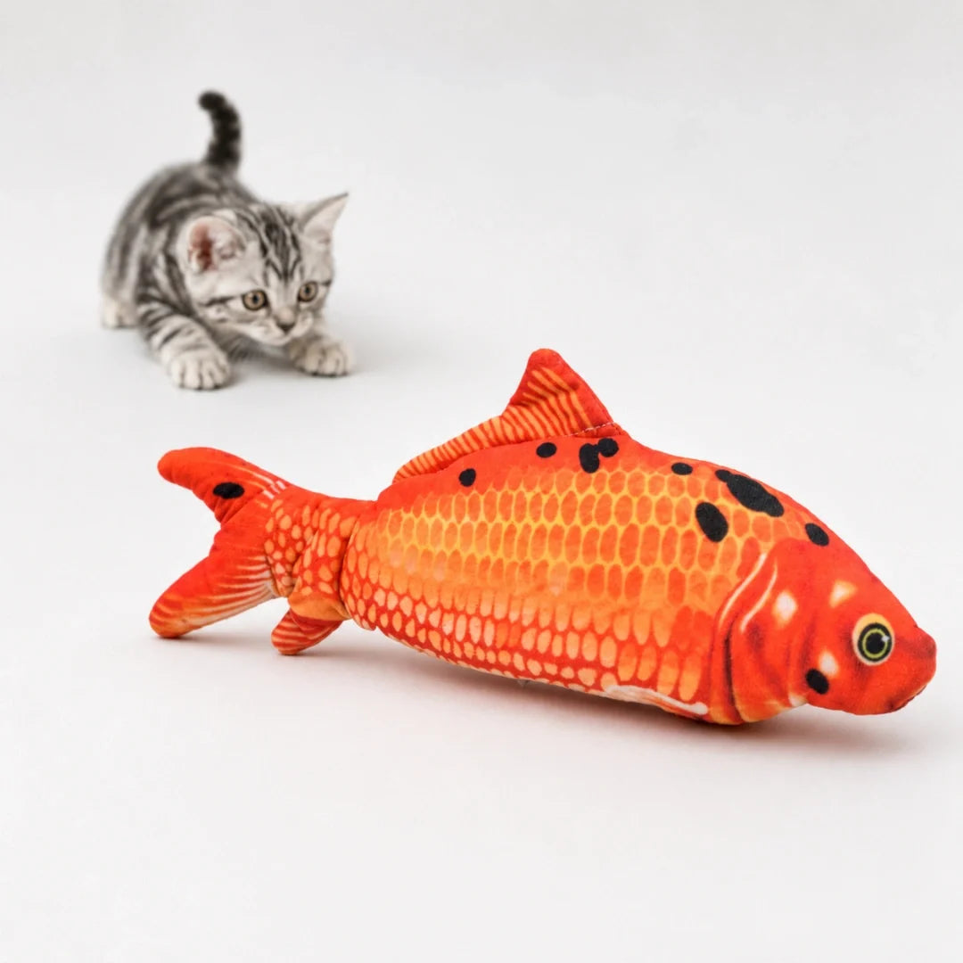 Sprattlande fiskleksak för katt – produktbild 13