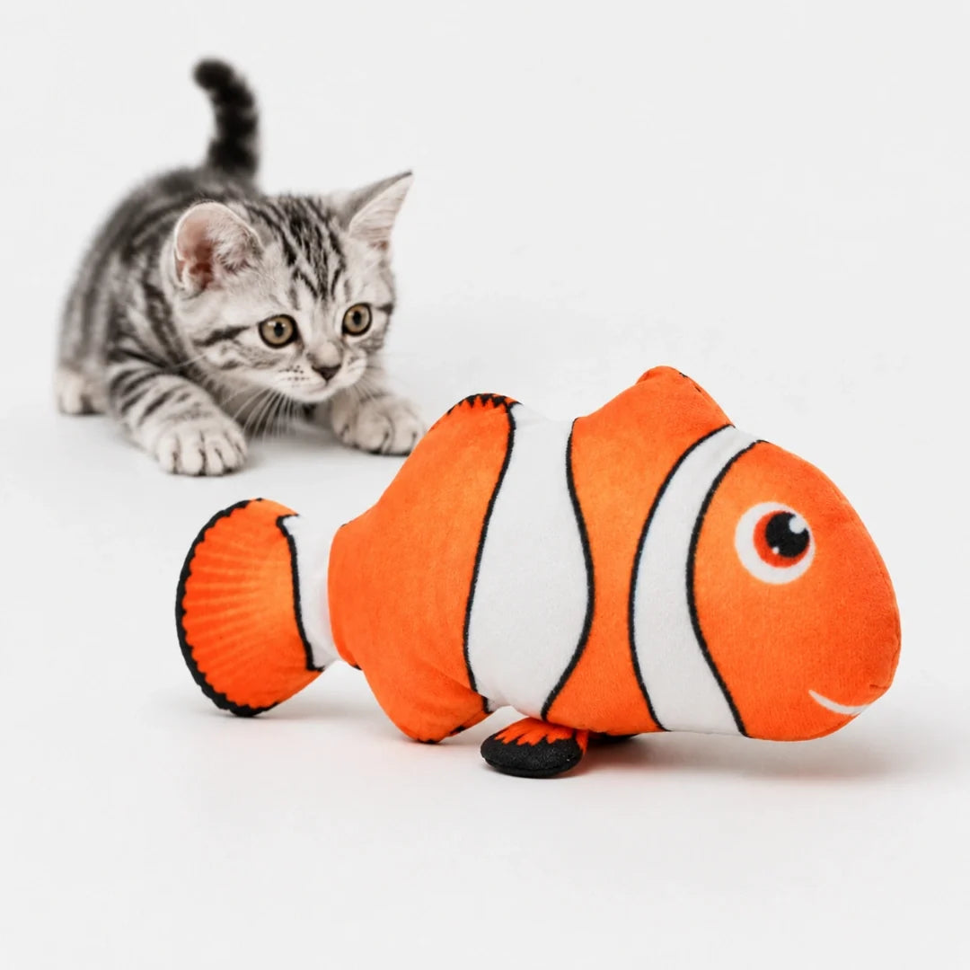 Sprattlande fiskleksak för katt – produktbild 11