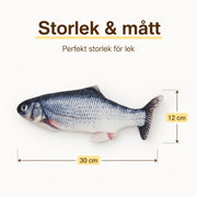 Sprattlande fiskleksak för katt – produktbild 3