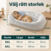CozyCloud extra stor hundbädd för människa