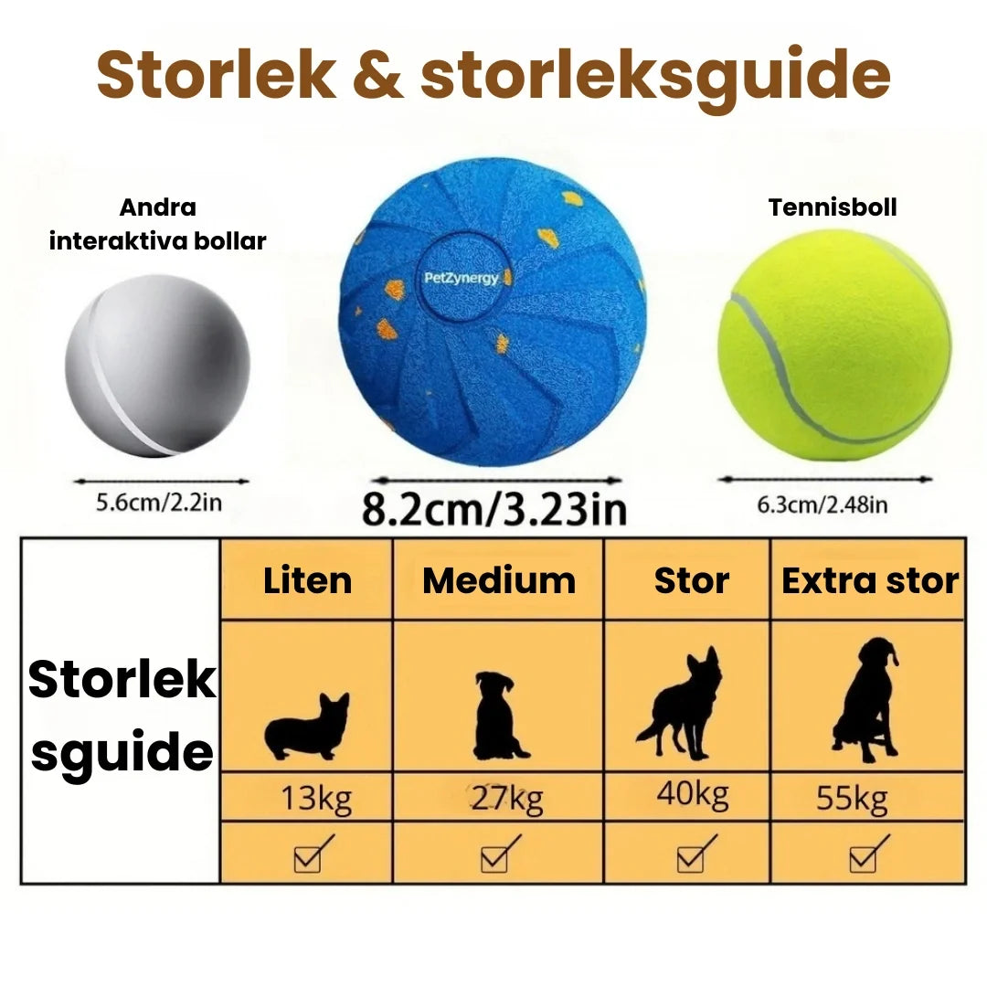 Aktivitetsboll för hund