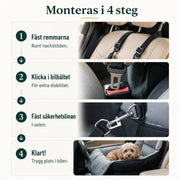 Bekväm & Säker Resa för Hund och Katt.