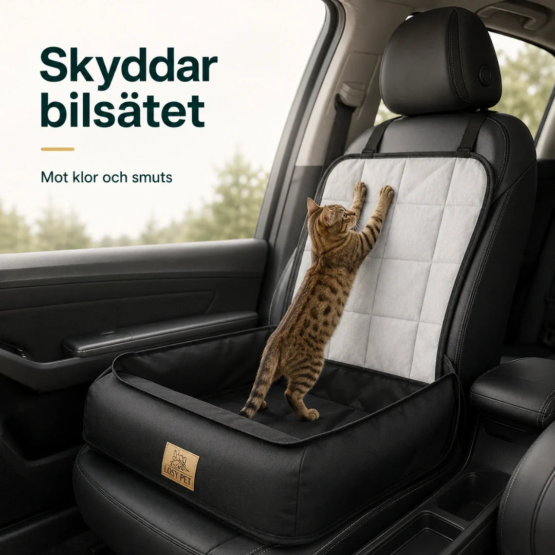 Vattentålig bilstol för hund & katt
