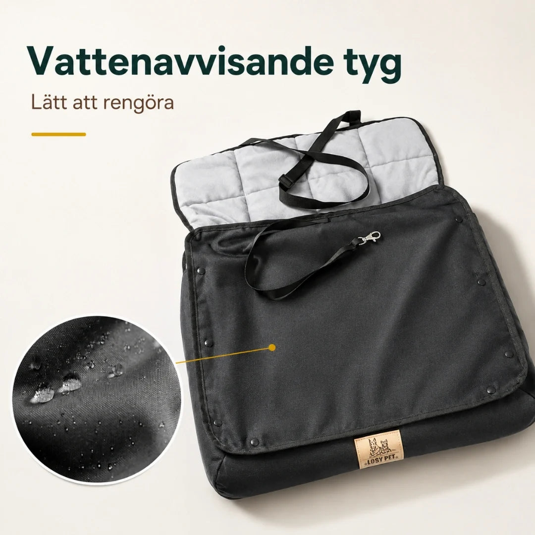 Vattentålig bilstol för hund & katt