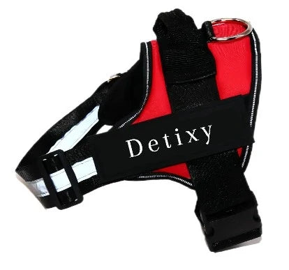 Detixy justerbar hundsele med reflex