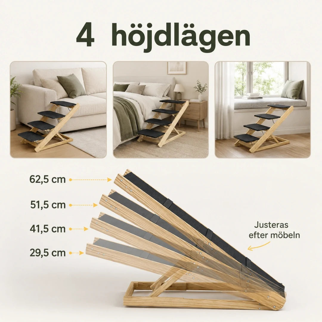 2-i-1 hundtrappa