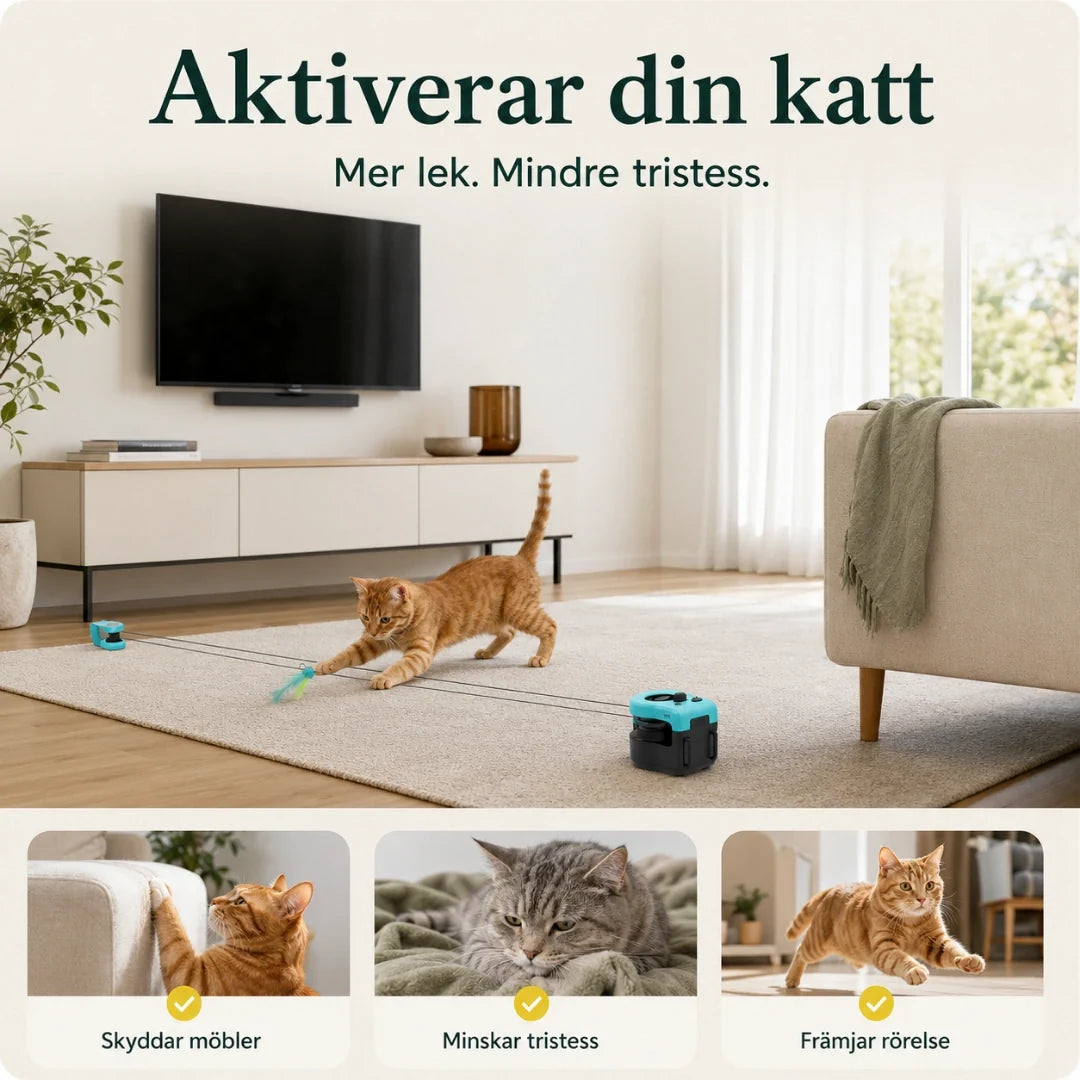 Automatisk snörleksak med fjärrkontroll – produktbild 2