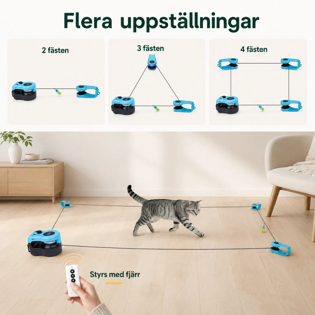 Automatisk snörleksak med fjärrkontroll – produktbild 3