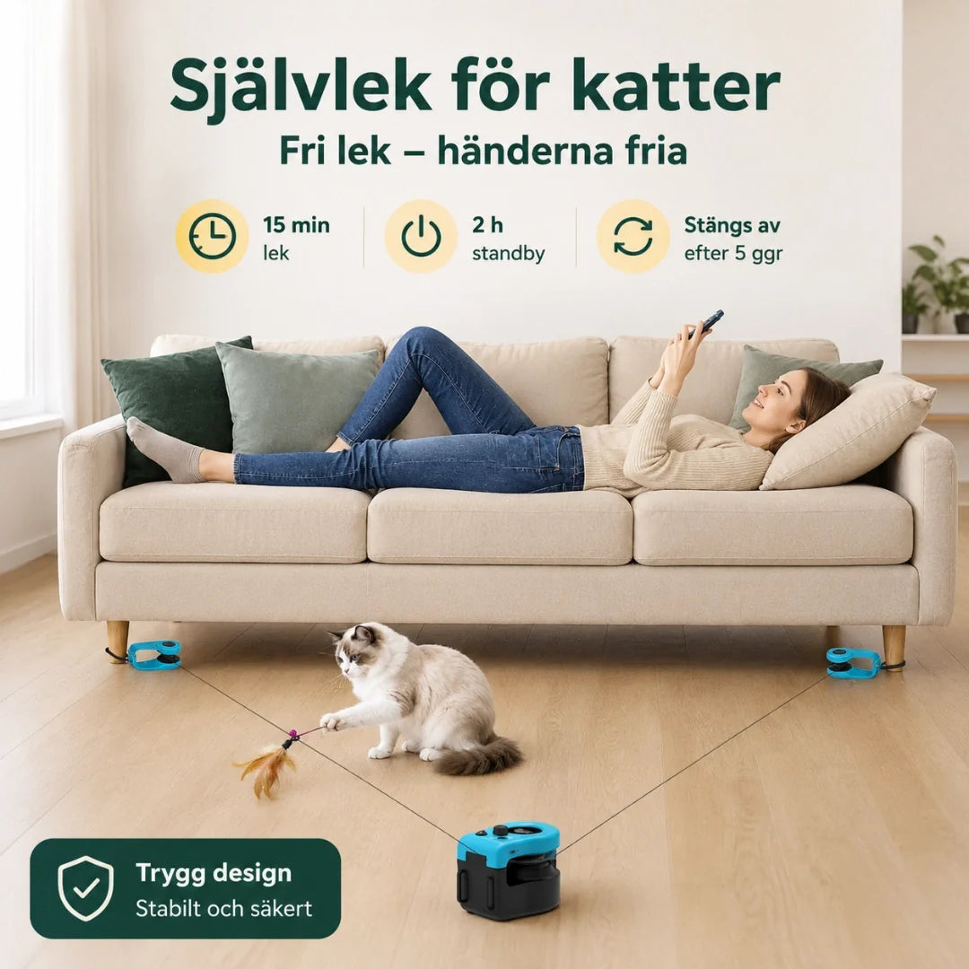 Automatisk snörleksak med fjärrkontroll – produktbild 5