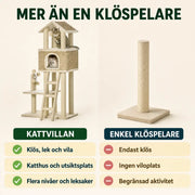 Klösträd i sjögräs med katthus – produktbild 4