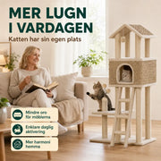 Klösträd i sjögräs med katthus – produktbild 2