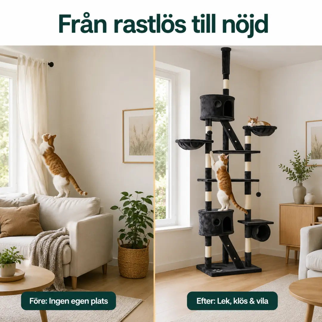 Klösträd till tak med grottor och hängmattor – produktbild 5