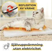 Självuppvärmande värmedyna för hund & katt