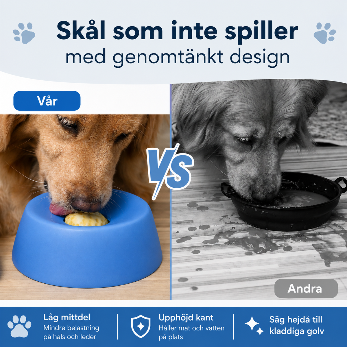 Slow feeder slickskål för hund & katt