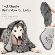 Superabsorberande torkhandske för hund & katt